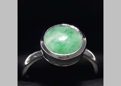 Custom Design Jade Dress Ring